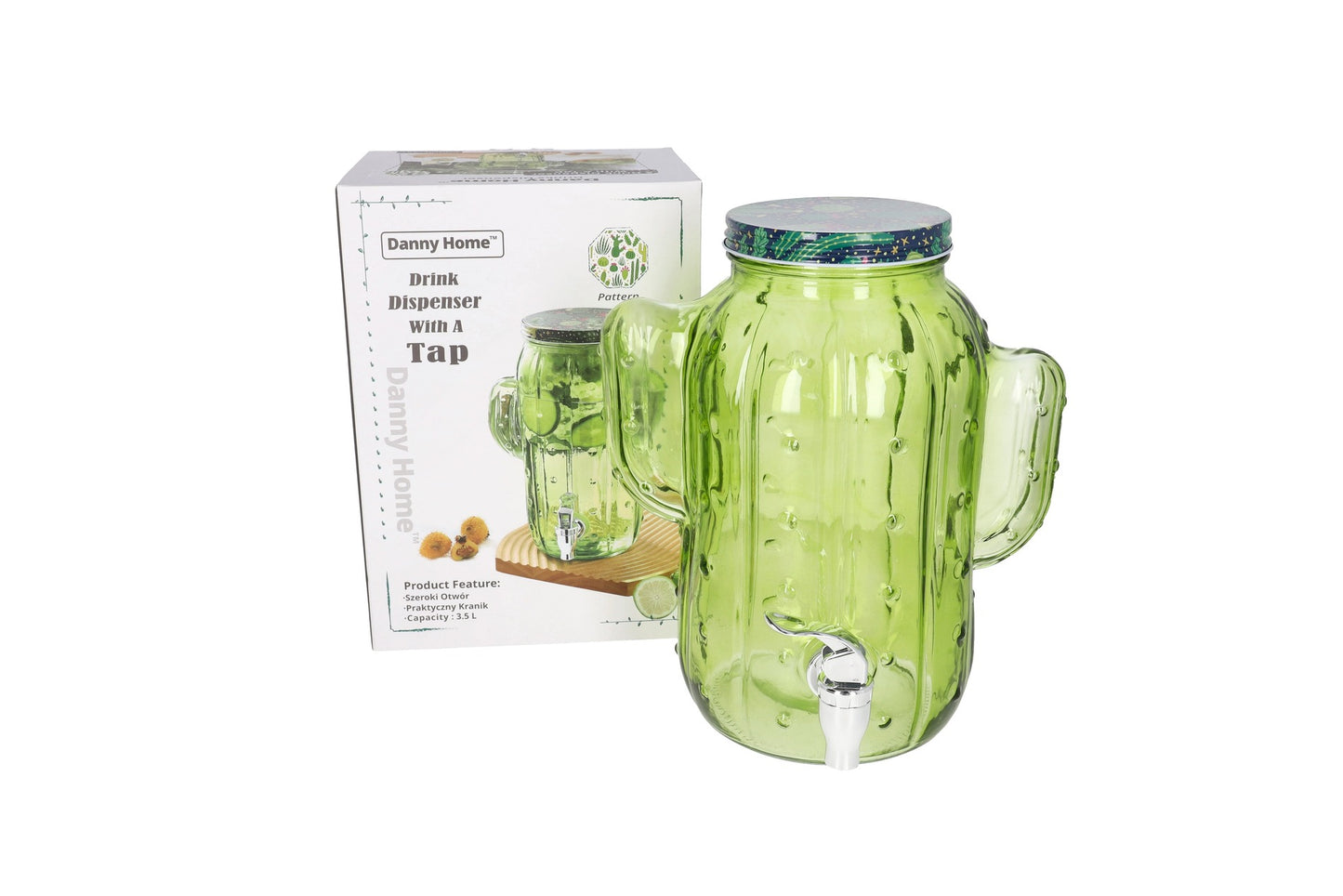 Drinks Dispenser Storage Jug With Tap 3.5 L