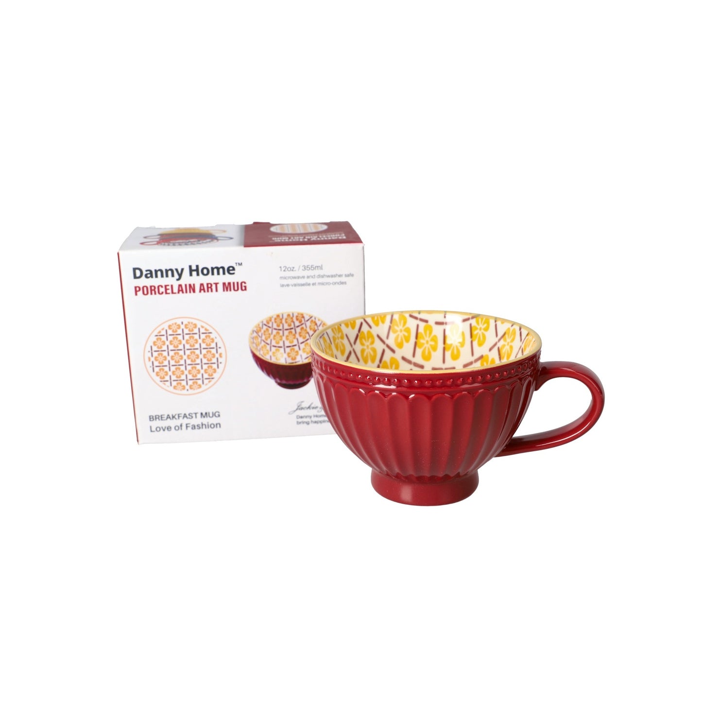 Clover Breakfast Art Mug