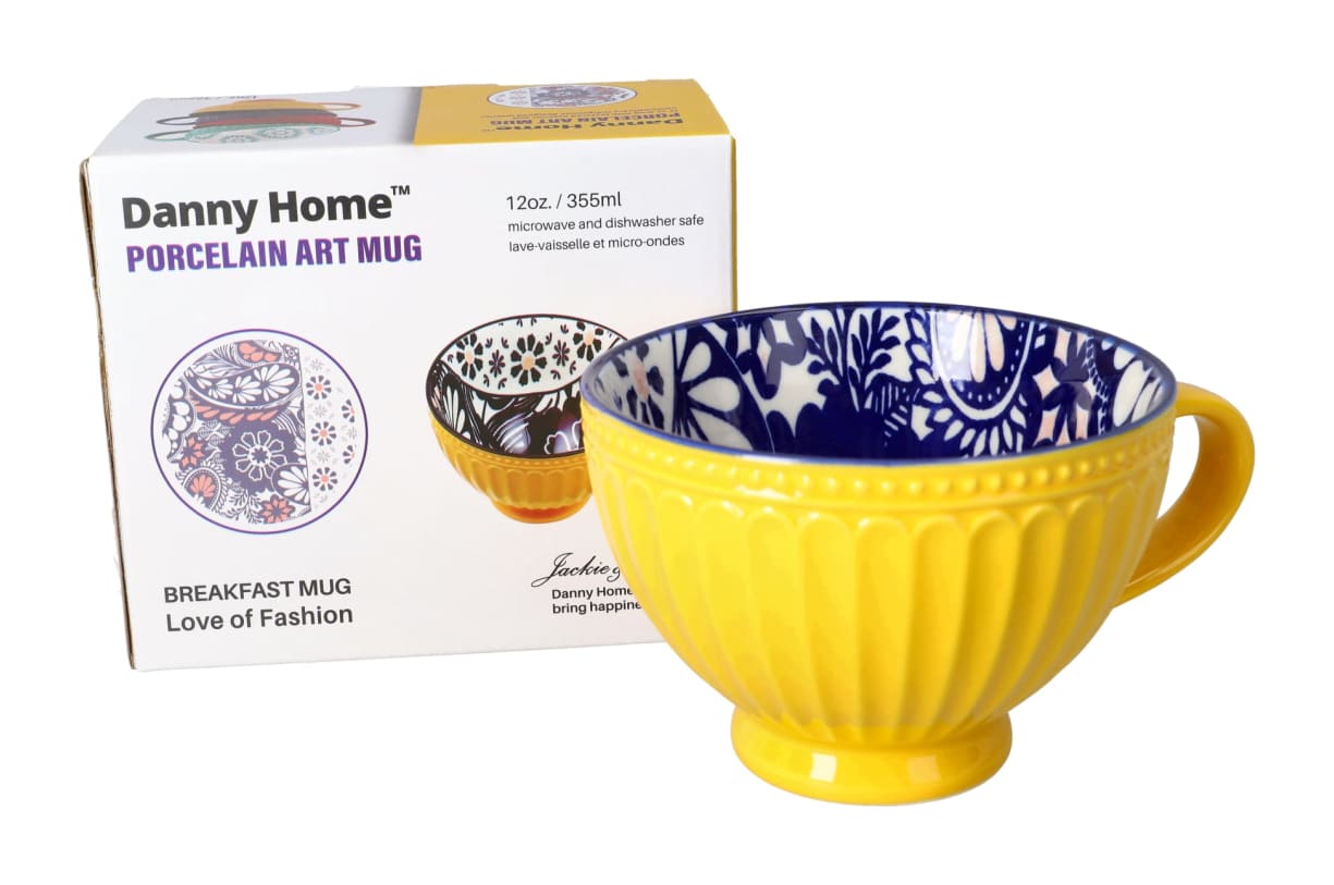 Dandelion Breakfast Art Mug