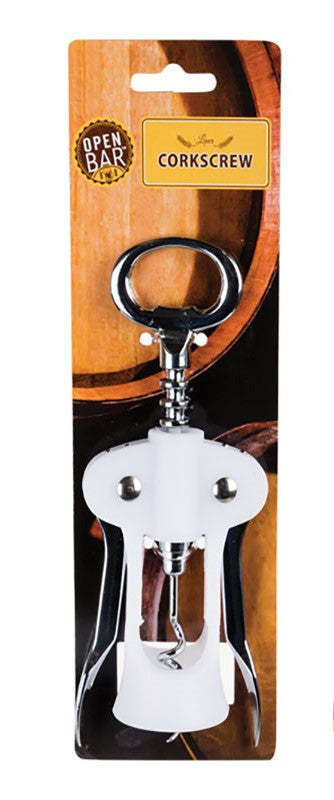 Corkscrew Double-Lever in Chrome and White