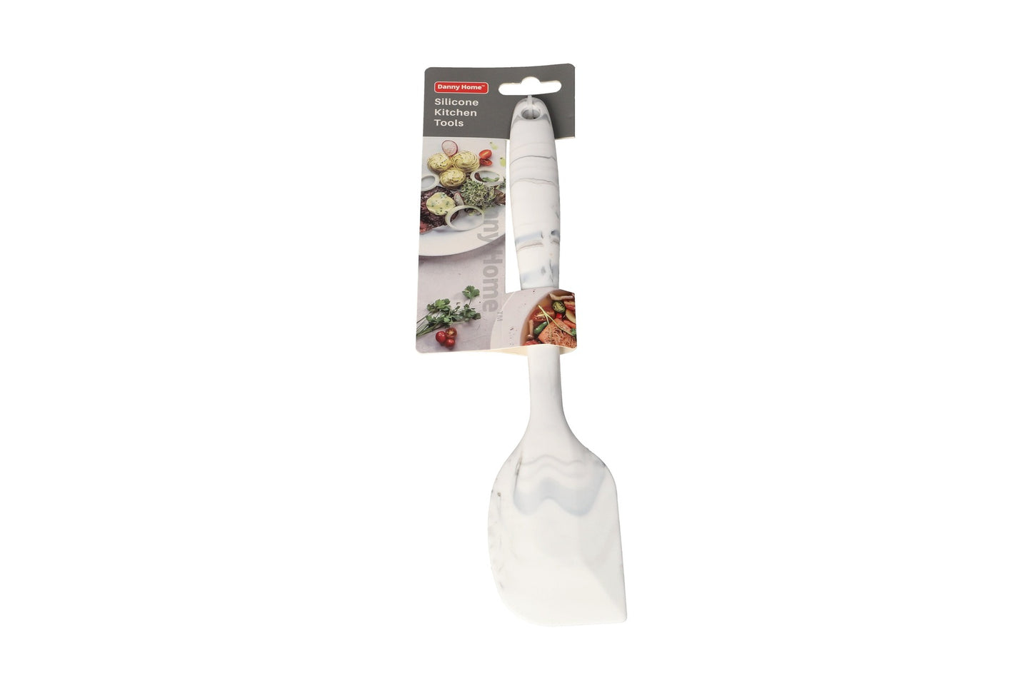 Marble White Silicone Scraper Spatula 27.5cm
