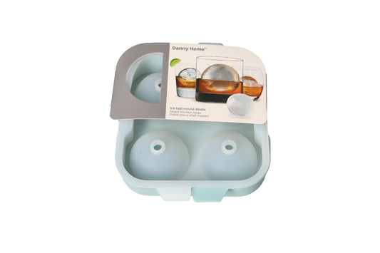 4 Ice Ball Mold Round Shaped With Cover 12cm