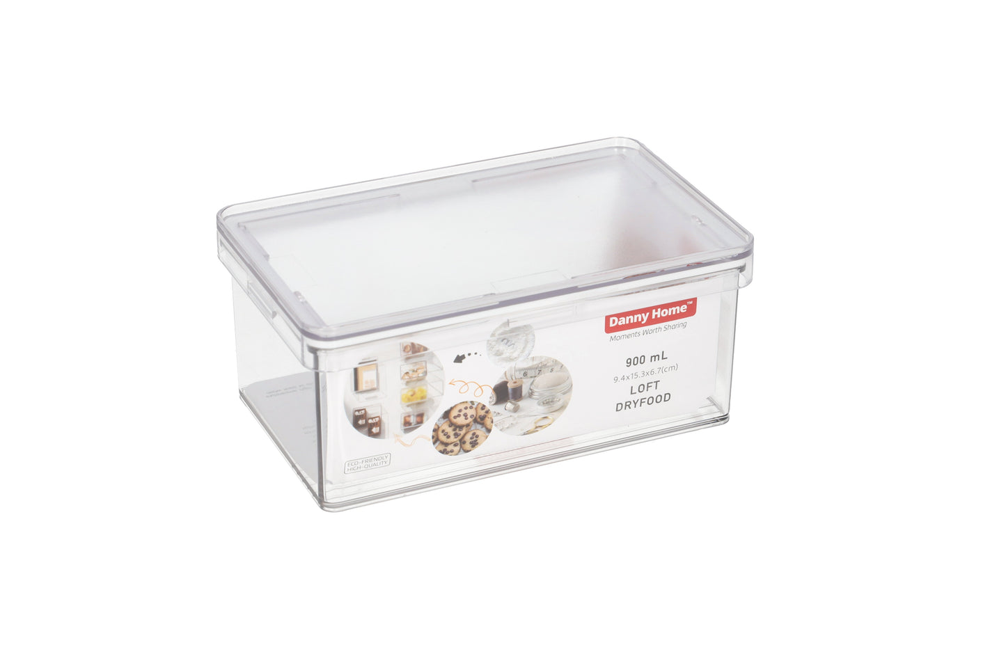Multifunctional Storage Box and Organiser with Lid 900ml.