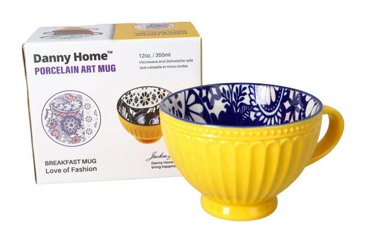 Dandelion Breakfast Art Mug