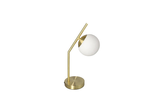 Down Bridge Gold Metal Desktop Lamp 37cm