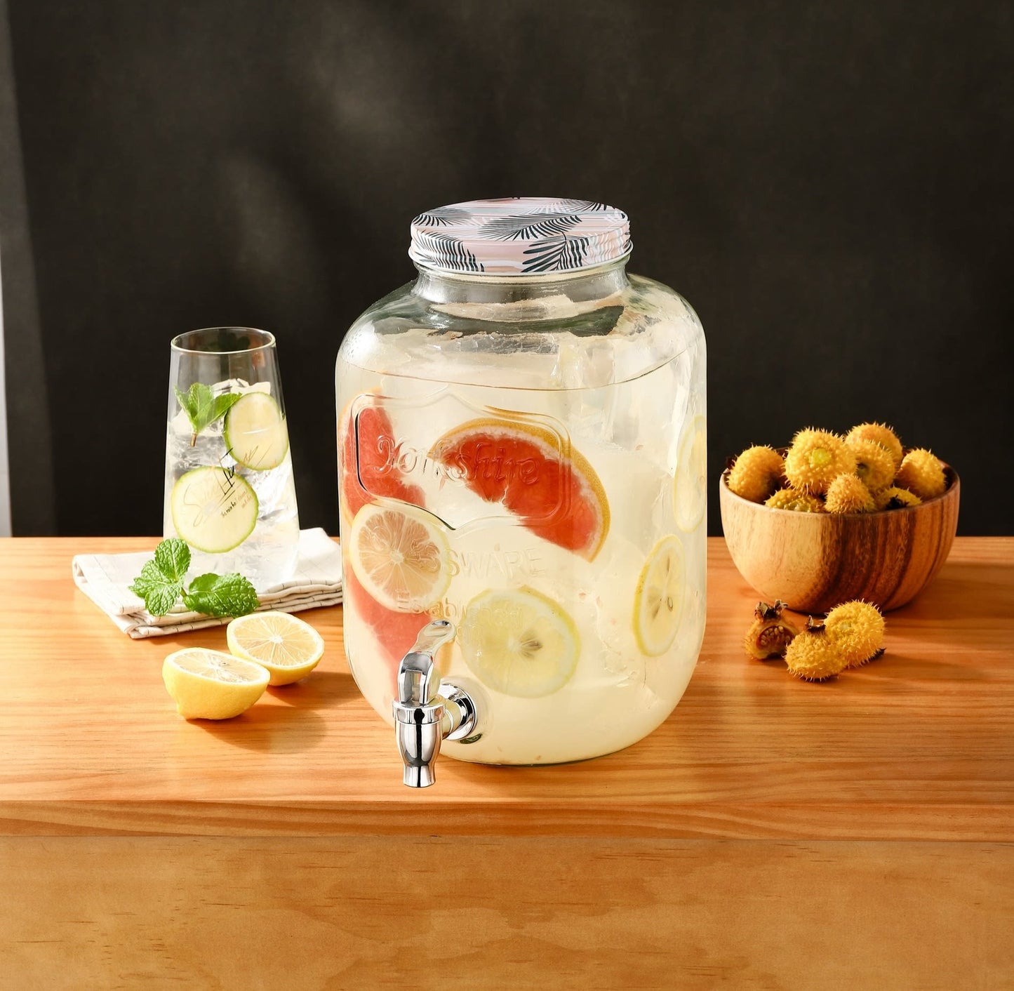 Drink Dispenser Storage Jug With Tap 5L