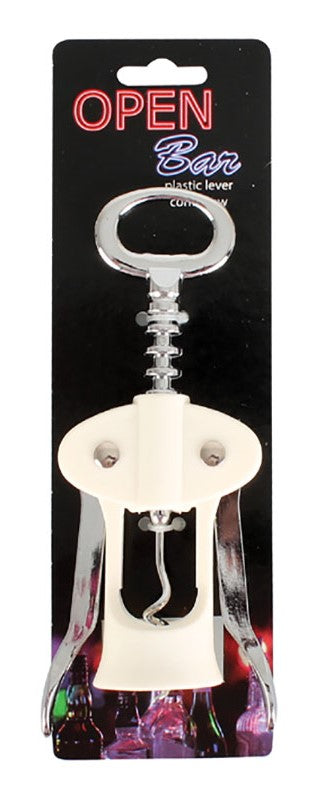 Corkscrew Double-Lever in Chrome and White