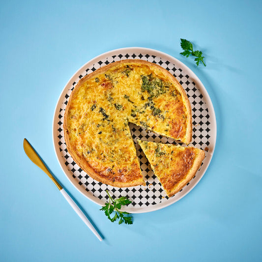 Spinach & Feta Quiche